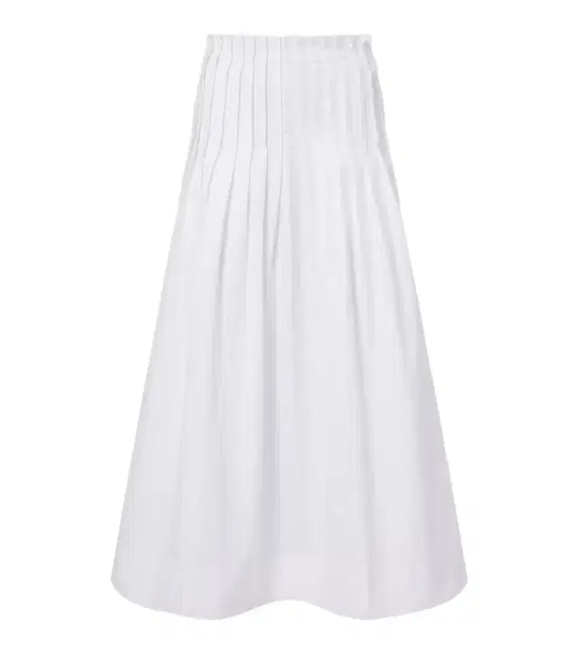 Róhe Pleated cotton poplin midi skirt Róhe Pleated cotton poplin midi skirt