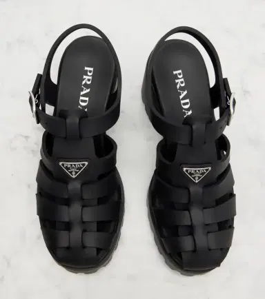 Prada Monolith sandals | Thumbnail 3 Prada Monolith sandals | Thumbnail 3