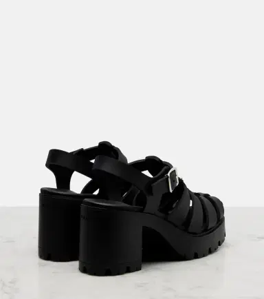 Prada Monolith sandals | Thumbnail 4 Prada Monolith sandals | Thumbnail 4