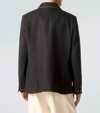 BODE Bullion Card linen suit jacket | Thumbnail 3 BODE Bullion Card linen suit jacket | Thumbnail 3