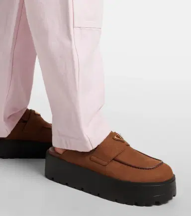 Prada Suede mules | Thumbnail 5 Prada Suede mules | Thumbnail 5