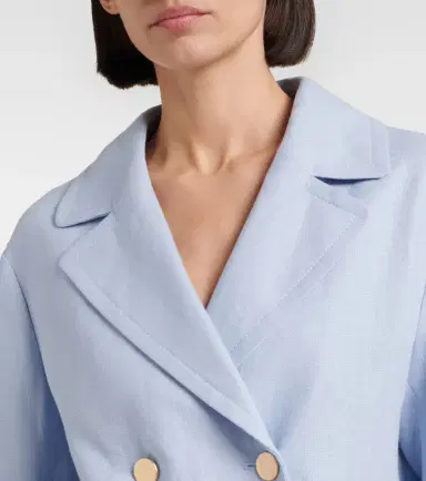 'S Max Mara Avenue double-breasted linen blazer | Thumbnail 2 'S Max Mara Avenue double-breasted linen blazer | Thumbnail 2