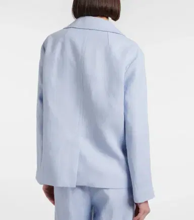 'S Max Mara Avenue double-breasted linen blazer | Thumbnail 3 'S Max Mara Avenue double-breasted linen blazer | Thumbnail 3