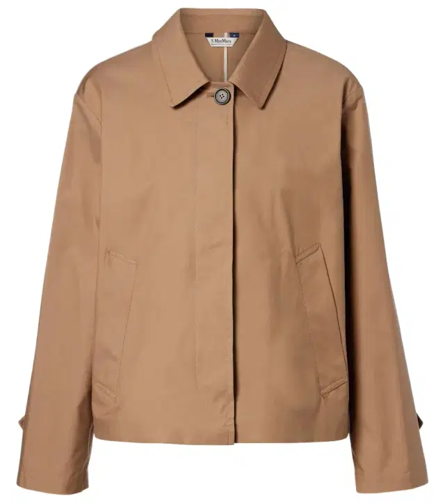 Bambola cotton-blend twill jacket Bambola cotton-blend twill jacket