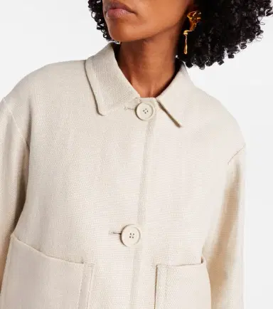 'S Max Mara Dattero linen and cotton jacket | Thumbnail 3 'S Max Mara Dattero linen and cotton jacket | Thumbnail 3