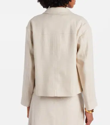 'S Max Mara Dattero linen and cotton jacket | Thumbnail 4 'S Max Mara Dattero linen and cotton jacket | Thumbnail 4