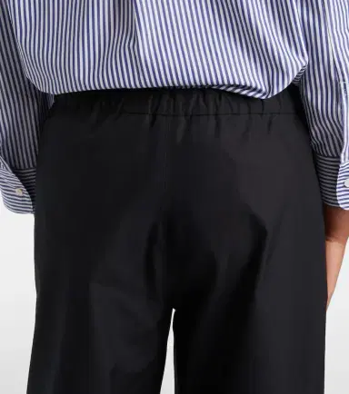 'S Max Mara Argento cotton cropped wide-leg pants | Thumbnail 4 'S Max Mara Argento cotton cropped wide-leg pants | Thumbnail 4