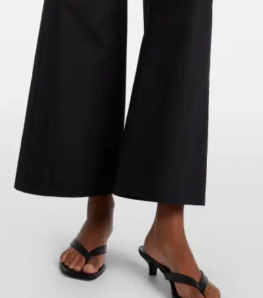 'S Max Mara Argento cotton cropped wide-leg pants | Thumbnail 6 'S Max Mara Argento cotton cropped wide-leg pants | Thumbnail 6