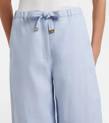 'S Max Mara Amedea linen wide-leg pants | Thumbnail 3 'S Max Mara Amedea linen wide-leg pants | Thumbnail 3