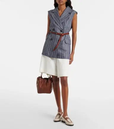 'S Max Mara Sole cotton and linen Bermuda shorts | Thumbnail 5 'S Max Mara Sole cotton and linen Bermuda shorts | Thumbnail 5