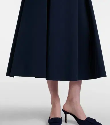 'S Max Mara 'S Max Mara Cannone cotton-blend jersey midi dress | Thumbnail 6 'S Max Mara 'S Max Mara Cannone cotton-blend jersey midi dress | Thumbnail 6