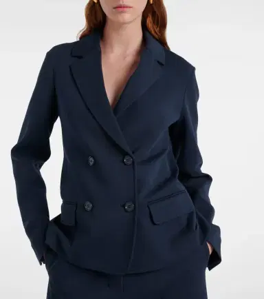 'S Max Mara Badia double-breasted cotton-blend blazer | Thumbnail 5 'S Max Mara Badia double-breasted cotton-blend blazer | Thumbnail 5