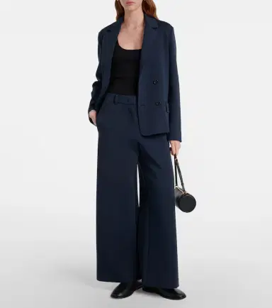 'S Max Mara Aerovia cotton-blend wide-leg pants | Thumbnail 5 'S Max Mara Aerovia cotton-blend wide-leg pants | Thumbnail 5