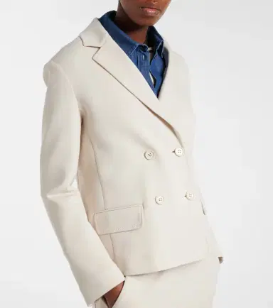 'S Max Mara Badia cotton-blend jersey blazer | Thumbnail 3 'S Max Mara Badia cotton-blend jersey blazer | Thumbnail 3