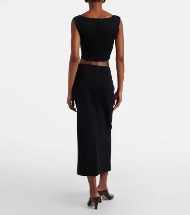 'S Max Mara Cadmio cotton-blend midi skirt | Thumbnail 5 'S Max Mara Cadmio cotton-blend midi skirt | Thumbnail 5