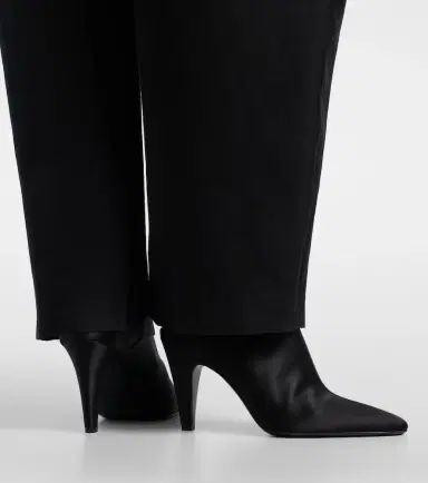 Alaïa Alaïa Cone satin mules | Thumbnail 5 Alaïa Alaïa Cone satin mules | Thumbnail 5