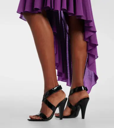 Alaïa Alaïa Cone patent leather sandals | Thumbnail 4 Alaïa Alaïa Cone patent leather sandals | Thumbnail 4