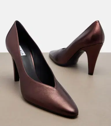 Alaïa Alaïa Metallic leather pumps | Thumbnail 2 Alaïa Alaïa Metallic leather pumps | Thumbnail 2
