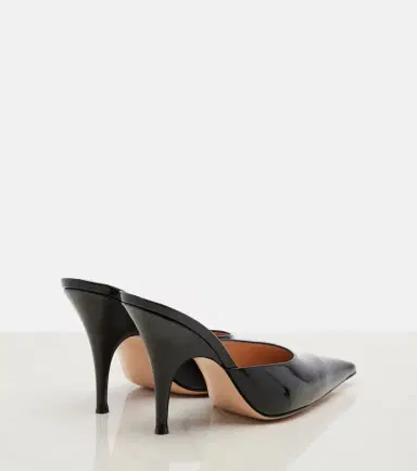 Gianvito Rossi Leather mules | Thumbnail 2 Gianvito Rossi Leather mules | Thumbnail 2