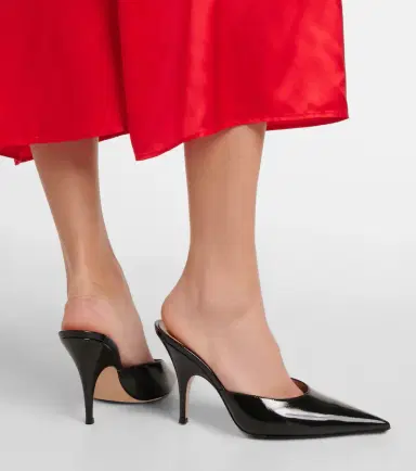 Gianvito Rossi Leather mules | Thumbnail 5 Gianvito Rossi Leather mules | Thumbnail 5