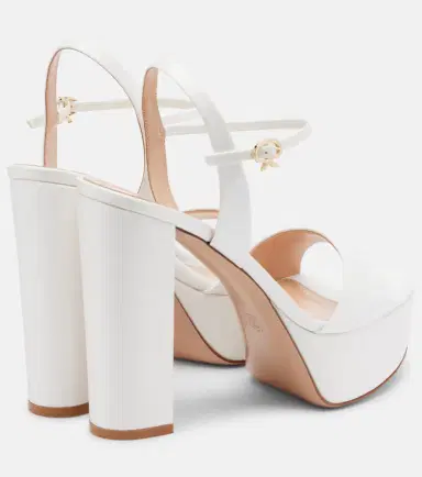 Gianvito Rossi Marlena satin platform sandals | Thumbnail 2 Gianvito Rossi Marlena satin platform sandals | Thumbnail 2