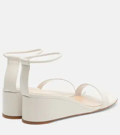 Gianvito Rossi Leather wedge sandals | Thumbnail 3 Gianvito Rossi Leather wedge sandals | Thumbnail 3