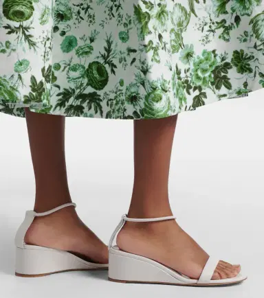 Gianvito Rossi Leather wedge sandals | Thumbnail 5 Gianvito Rossi Leather wedge sandals | Thumbnail 5
