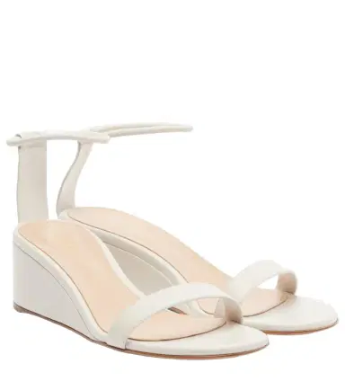 Gianvito Rossi Leather wedge sandals | Thumbnail 1 Gianvito Rossi Leather wedge sandals | Thumbnail 1