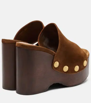 Gianvito Rossi Ardéa embellished suede wedges | Thumbnail 2 Gianvito Rossi Ardéa embellished suede wedges | Thumbnail 2