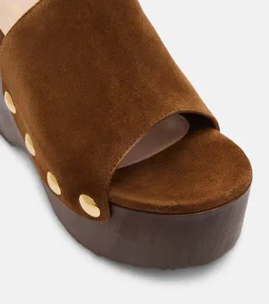 Gianvito Rossi Ardéa embellished suede wedges | Thumbnail 4 Gianvito Rossi Ardéa embellished suede wedges | Thumbnail 4