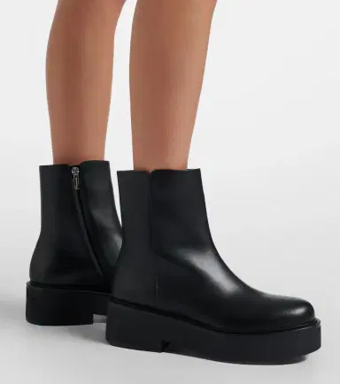 Gianvito Rossi Hiro leather platform ankle boots | Thumbnail 5 Gianvito Rossi Hiro leather platform ankle boots | Thumbnail 5