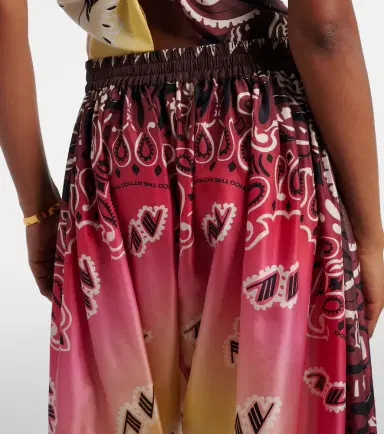 The Attico Printed silk balloon pants | Thumbnail 4 The Attico Printed silk balloon pants | Thumbnail 4
