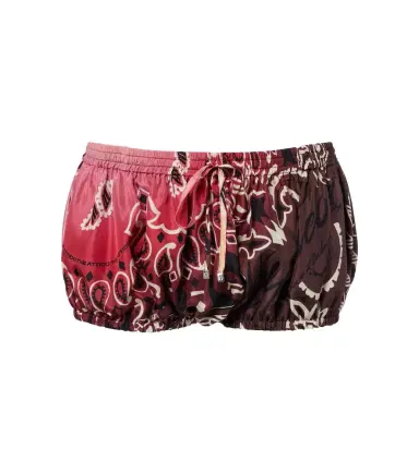 The Attico Printed silk shorts | Thumbnail 1 The Attico Printed silk shorts | Thumbnail 1