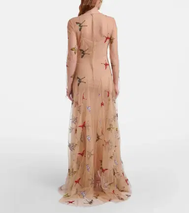 Blumarine Patch-appliqué maxi dress | Thumbnail 3 Blumarine Patch-appliqué maxi dress | Thumbnail 3