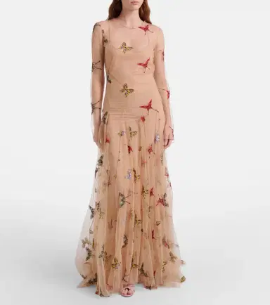 Blumarine Patch-appliqué maxi dress | Thumbnail 5 Blumarine Patch-appliqué maxi dress | Thumbnail 5