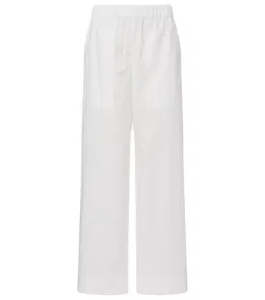 Simkhai Arden cotton-blend wide-leg pants | Thumbnail 1 Simkhai Arden cotton-blend wide-leg pants | Thumbnail 1
