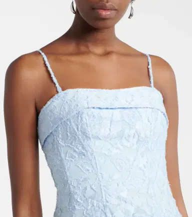Simkhai Valeria embroidered midi dress | Thumbnail 3 Simkhai Valeria embroidered midi dress | Thumbnail 3