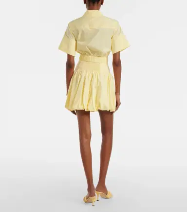 Simkhai Pippa cotton-blend poplin miniskirt | Thumbnail 5 Simkhai Pippa cotton-blend poplin miniskirt | Thumbnail 5