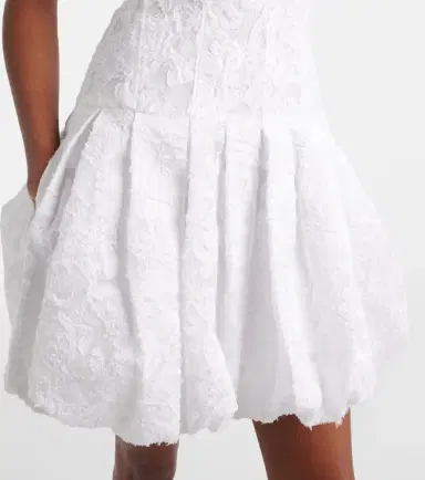 Simkhai Fifi embroidered cotton-blend minidress | Thumbnail 5 Simkhai Fifi embroidered cotton-blend minidress | Thumbnail 5