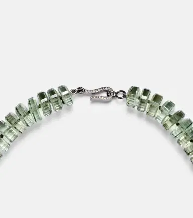 Ileana Makri Aura sterling silver beaded necklace with amethyst and diamonds | Thumbnail 3 Ileana Makri Aura sterling silver beaded necklace with amethyst and diamonds | Thumbnail 3