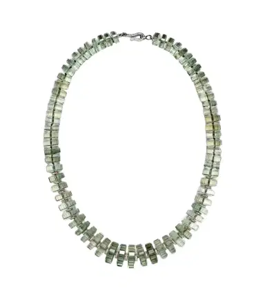 Ileana Makri Aura sterling silver beaded necklace with amethyst and diamonds | Thumbnail 1 Ileana Makri Aura sterling silver beaded necklace with amethyst and diamonds | Thumbnail 1