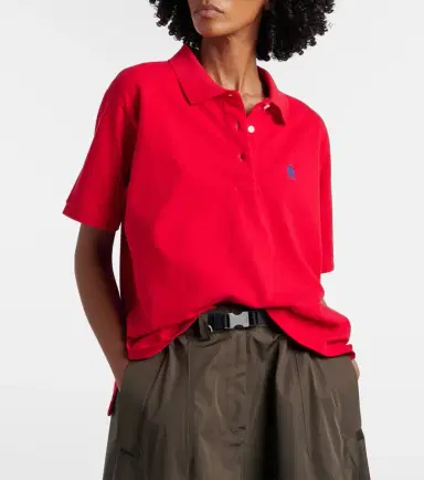 Prada Logo cotton piqué polo shirt | Thumbnail 5 Prada Logo cotton piqué polo shirt | Thumbnail 5