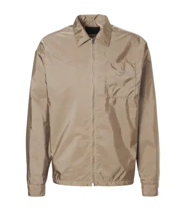 Prada Re-Nylon zip-up shirt | Thumbnail 1 Prada Re-Nylon zip-up shirt | Thumbnail 1