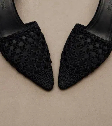 Jacquemus Woven raffia-effect wedges | Thumbnail 4 Jacquemus Woven raffia-effect wedges | Thumbnail 4
