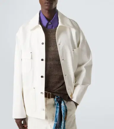 Plan C Denim field jacket | Thumbnail 5 Plan C Denim field jacket | Thumbnail 5