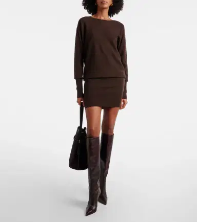 Jardin des Orangers Wool and cashmere sweater dress | Thumbnail 4 Jardin des Orangers Wool and cashmere sweater dress | Thumbnail 4