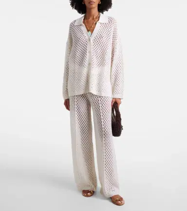 Jardin des Orangers Open-knit wool and cashmere cardigan | Thumbnail 3 Jardin des Orangers Open-knit wool and cashmere cardigan | Thumbnail 3