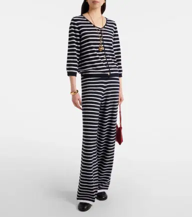 Jardin des Orangers Striped cashmere cardigan | Thumbnail 4 Jardin des Orangers Striped cashmere cardigan | Thumbnail 4