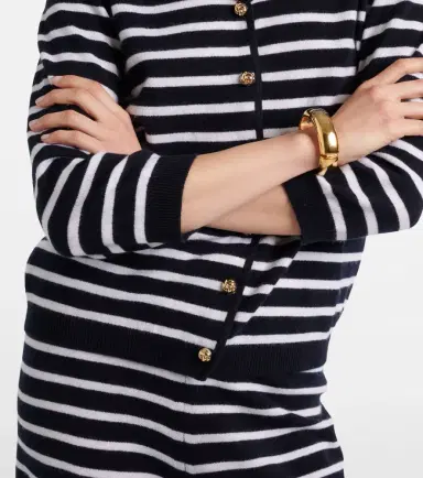 Jardin des Orangers Striped cashmere cardigan | Thumbnail 5 Jardin des Orangers Striped cashmere cardigan | Thumbnail 5