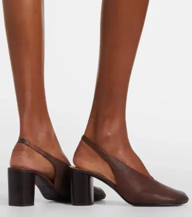Lemaire Glove leather slingback pumps | Thumbnail 6 Lemaire Glove leather slingback pumps | Thumbnail 6
